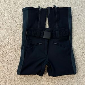 Goldbergh Pippa Runner Ski Pants Black Dark Green Waterproof US 8